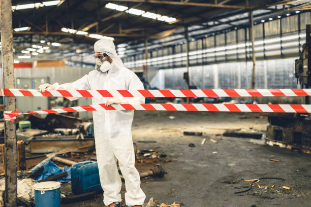 Professional Biohazard technician working in Roseland, OH
